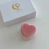 HEART VELVET RING BOX