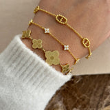 GOLD CLOVER ~ BRACELET