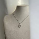 SILVER SANTA SNOW * STERLING SILVER NECKLACE