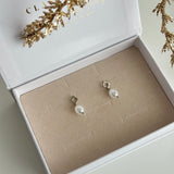 SILVER CUBA CLOVER ~ EARRINGS